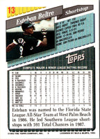 1993 Topps Gold Esteban Beltre #13