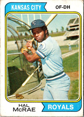 1974 Topps Hal McRae #563