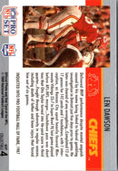 1990 Pro Set Super Bowl MVP Collectibles Len Dawson