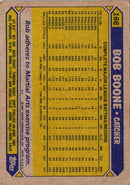 1987 Topps Bob Boone