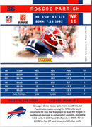 2011 Score Roscoe Parrish