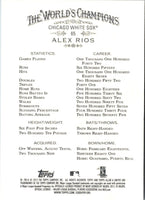 2012 Topps Allen & Ginter Alex Rios #65