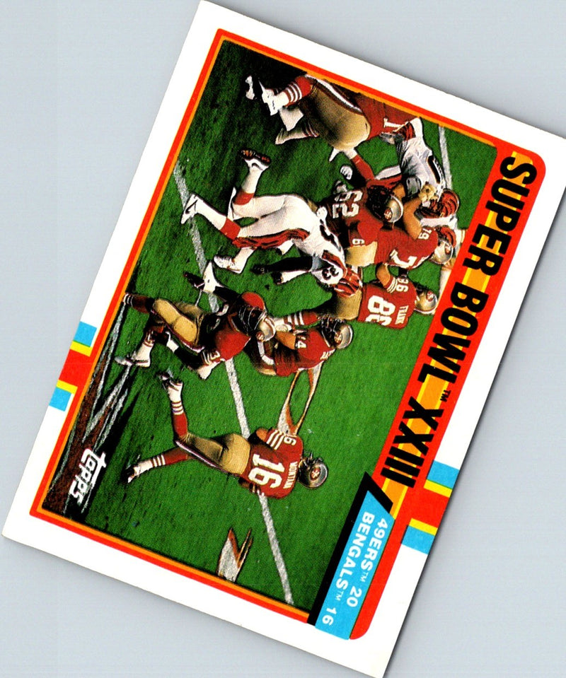 1987 Topps Super Bowl XIV