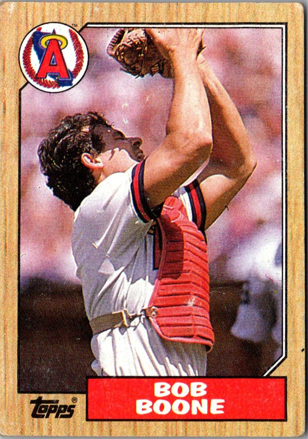 1987 Topps Bob Boone #166