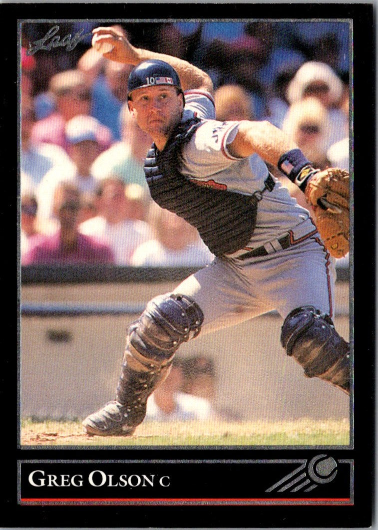 1992 Leaf Greg Olson