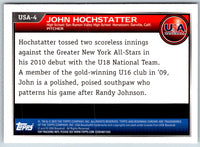 2010 Bowman Chrome USA Stars John Hochstatter #USA-4
