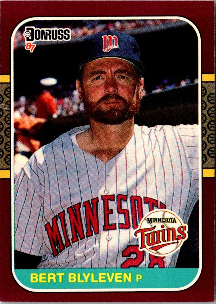 1987 Donruss Opening Day Bert Blyleven