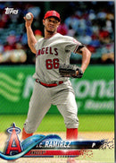 2018 Topps Los Angeles Angels J.C. Ramirez