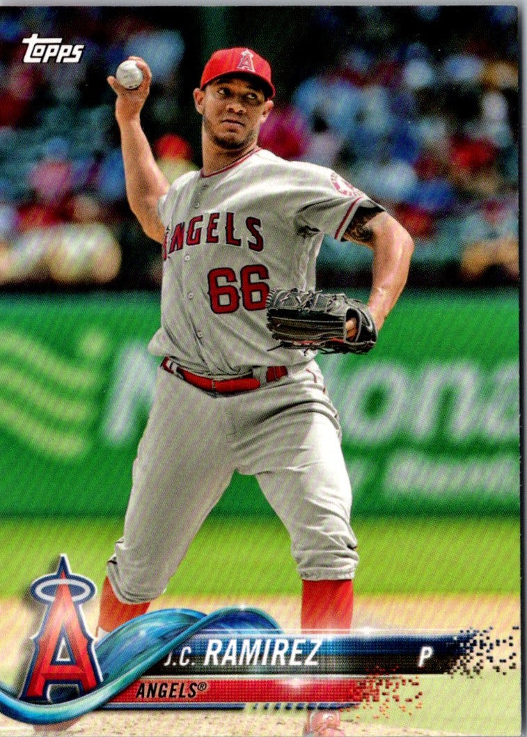 2018 Topps Los Angeles Angels J.C. Ramirez