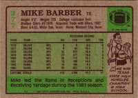 1984 Topps Mike Barber #27