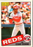 1985 O-Pee-Chee Cesar Cedeno