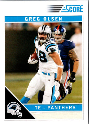 2011 Score Greg Olsen #51