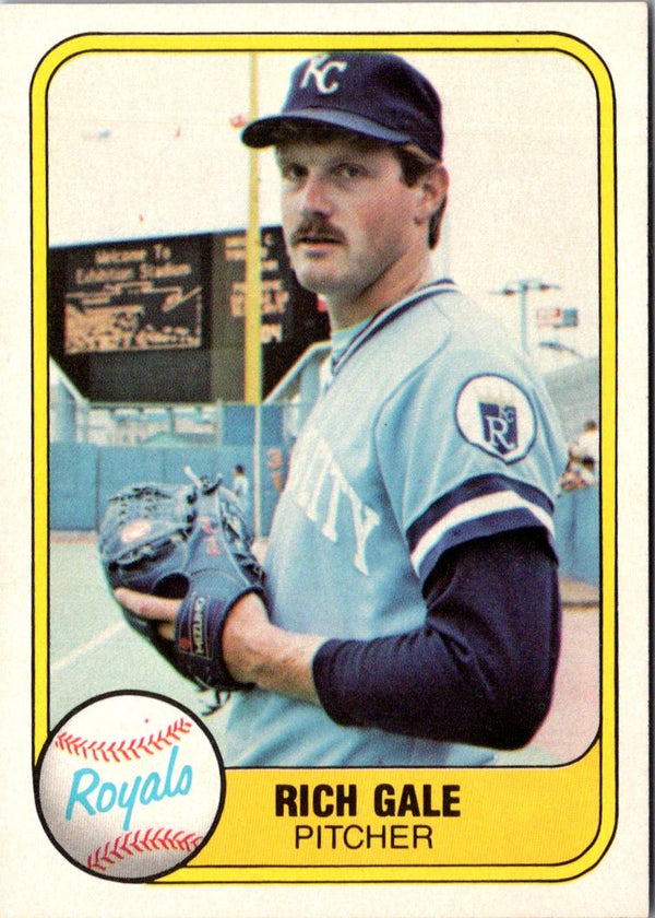 1981 Fleer Rich Gale #40