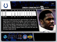 1998 Upper Deck Zack Crockett #125