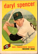 1959 Topps Daryl Spencer