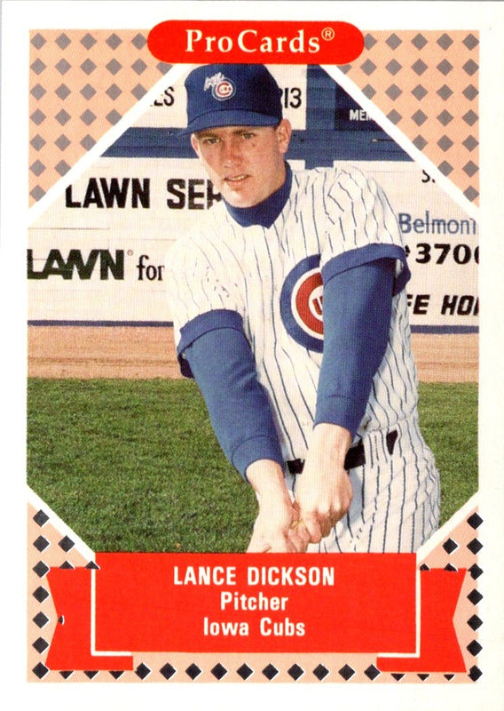 1991 ProCards Lance Dickson #199