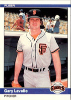 1984 Fleer Gary Lavelle #377