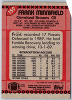 1990 Topps Frank Minnifield #159