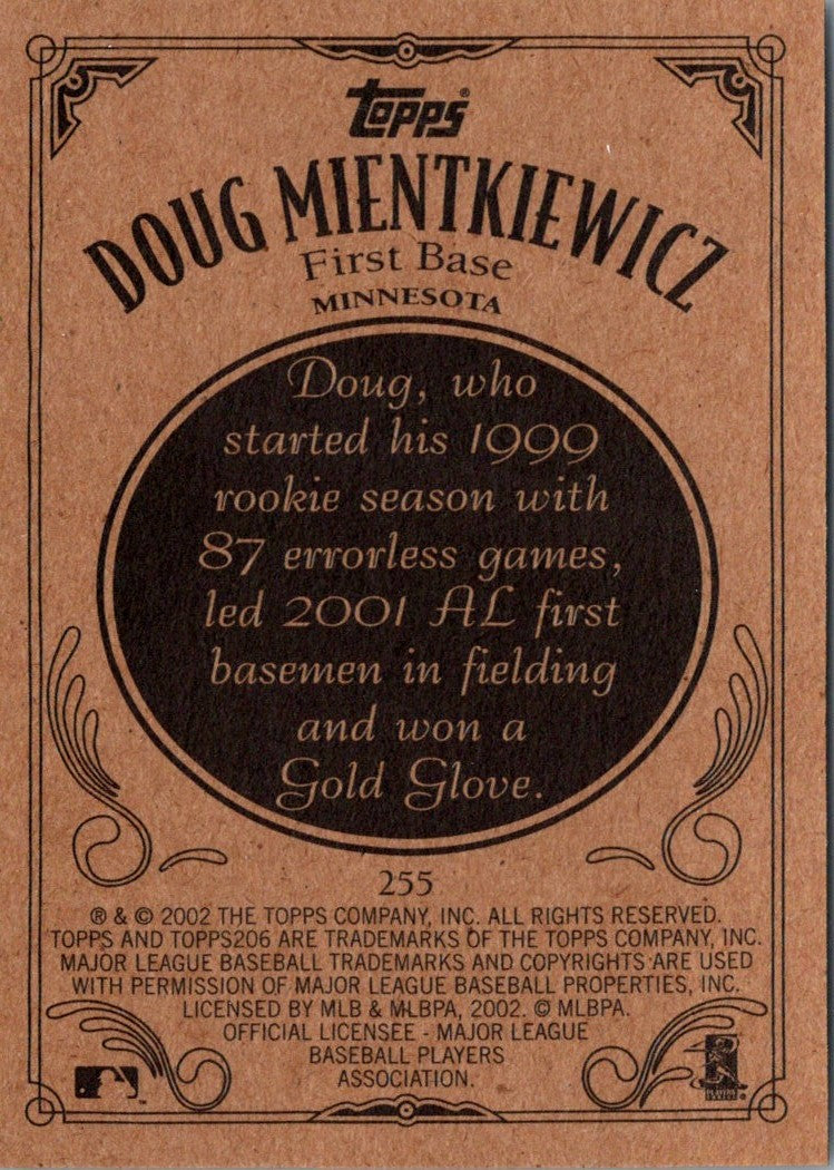 2002 Topps 206 Doug Mientkiewicz