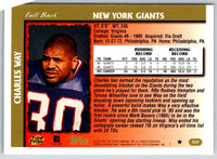 2011 Topps Football Charles Way #234