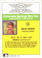 1990 CMC Rick Adair #476