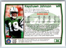 1999 Topps Keyshawn Johnson
