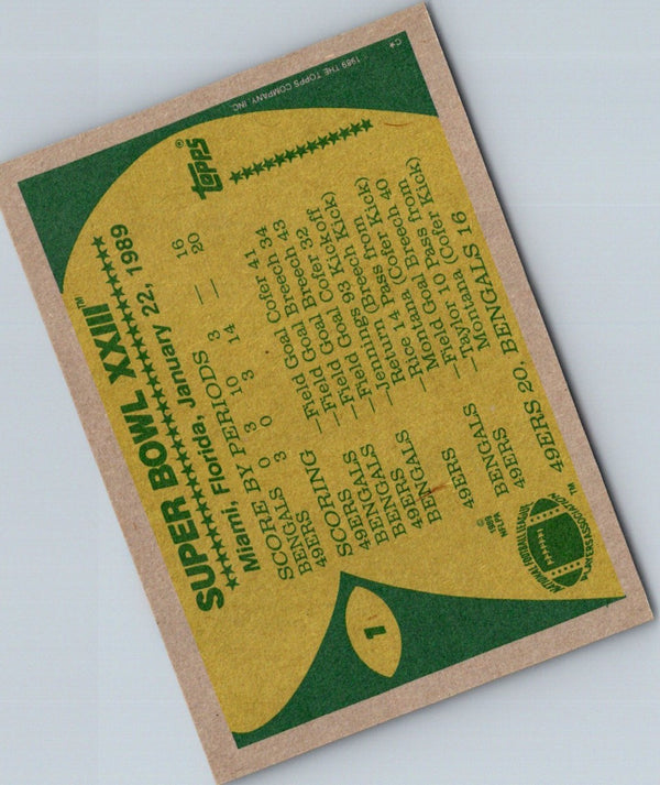 1987 Topps Super Bowl XIV #78