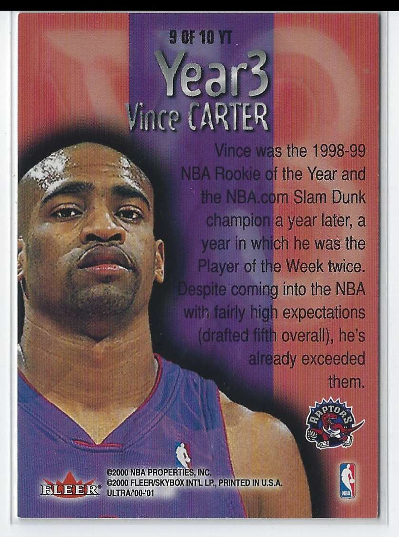 1999 Fleer Focus Vince Carter