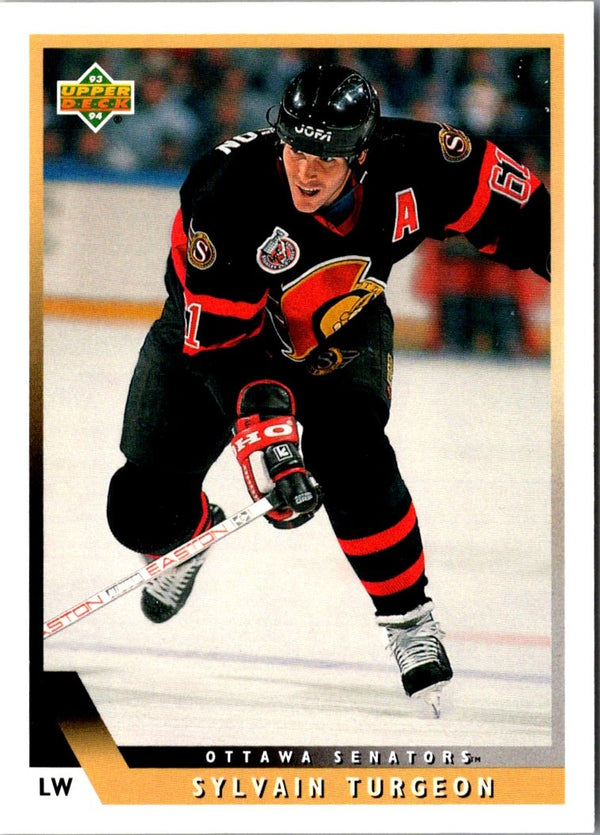 1993 Upper Deck Sylvain Turgeon #44