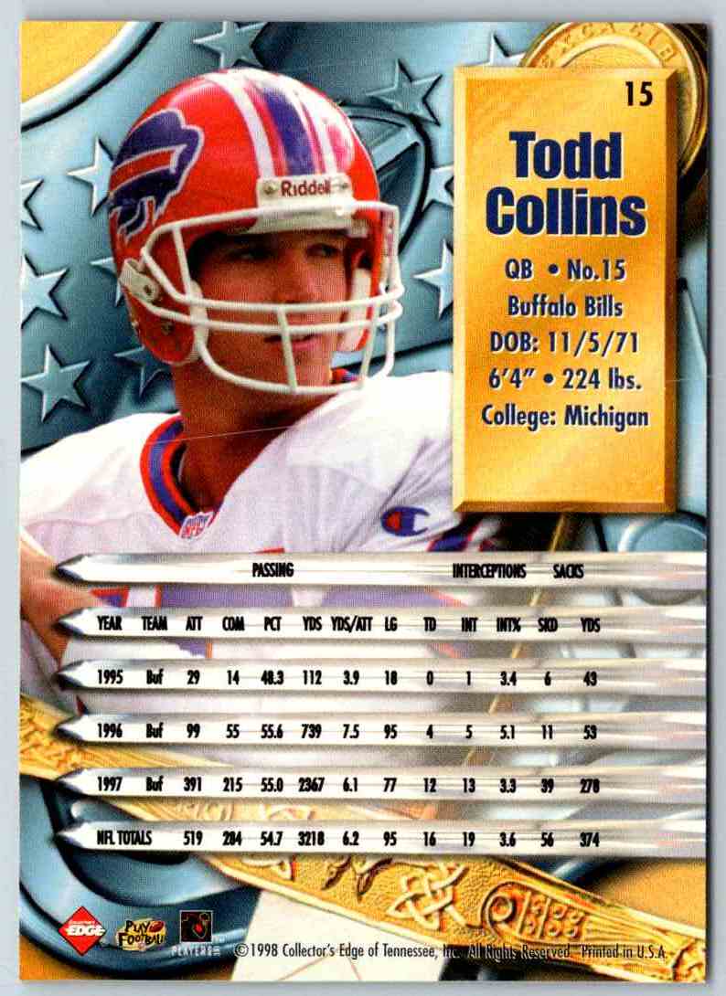 1998 Edge Todd Collins