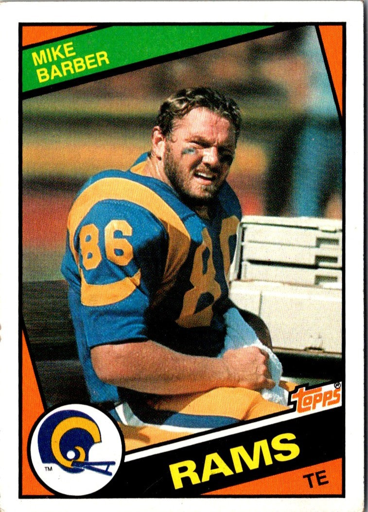 1984 Topps Mike Barber