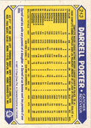 1987 O-Pee-Chee Darrell Porter