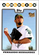 2008 Topps Fernando Hernandez
