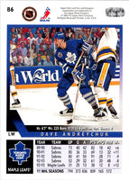 1993 Upper Deck Dave Andreychuk #86