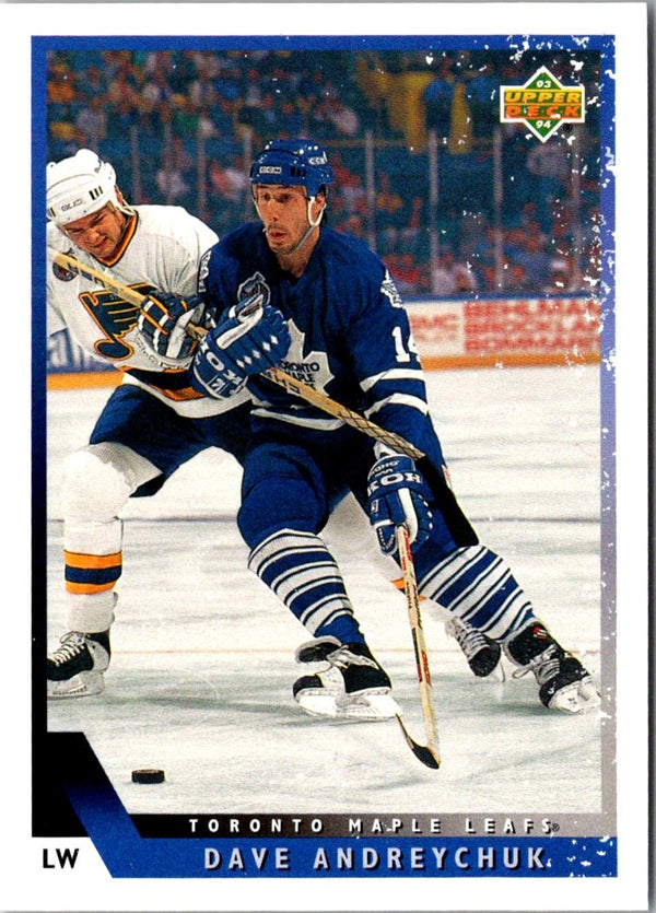 1993 Upper Deck Dave Andreychuk #86