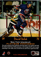 1991 Pro Set Platinum David Volek #75
