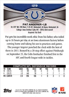 2012 Topps Pat Angerer #129