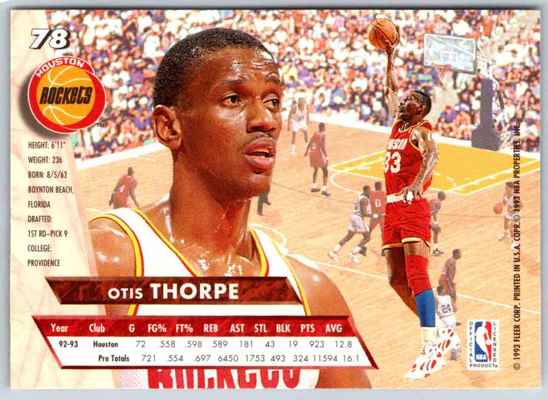 1995 Skybox Otis Thorpe