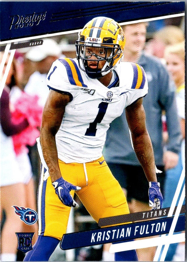 2020 Panini Absolute Kristian Fulton #174 Rookie