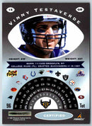 1997 Pinnacle Certified NFL Vinny Testaverde