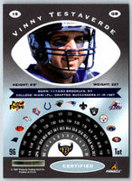1997 Pinnacle Certified NFL Vinny Testaverde #15