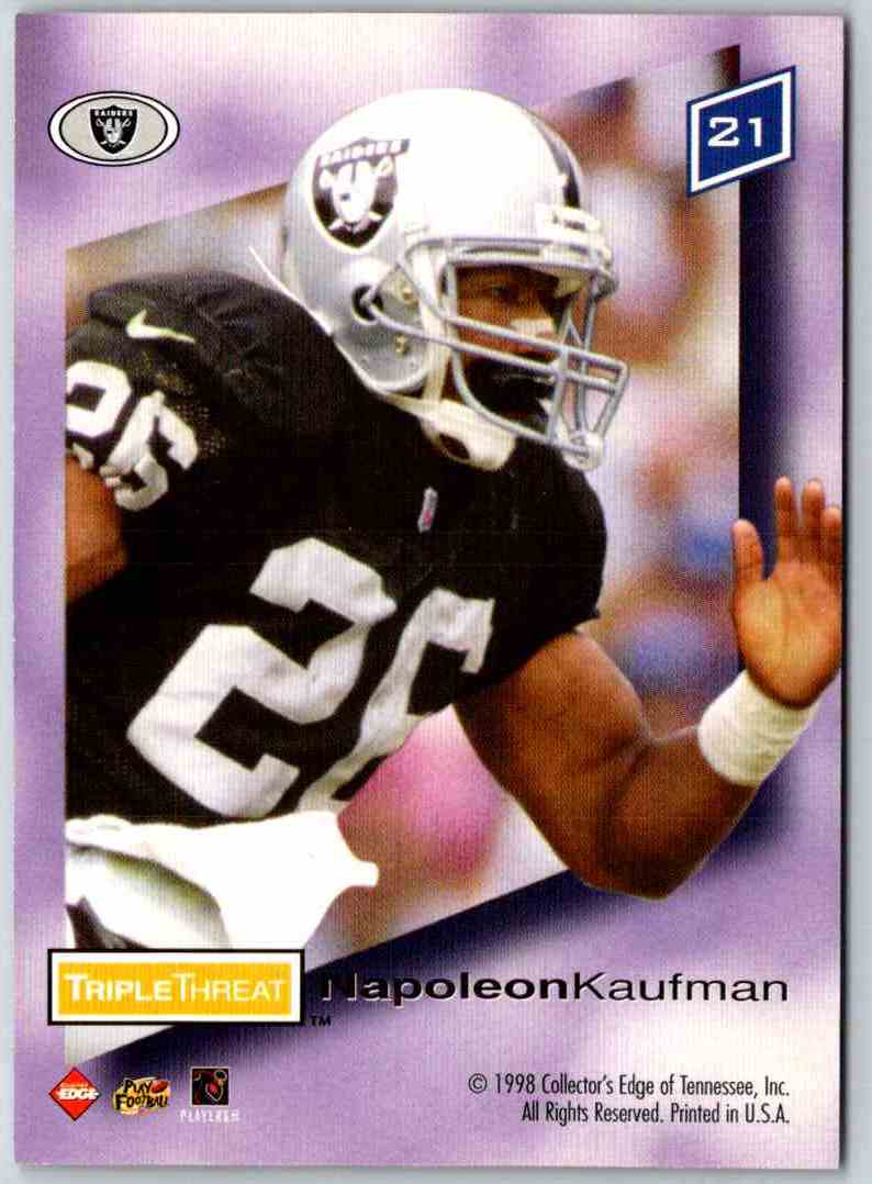 2014 Panini Rookies And Stars Napoleon Kaufman