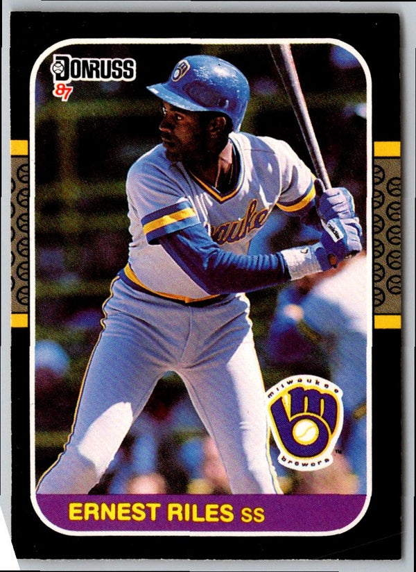 1987 Donruss Ernest Riles #66
