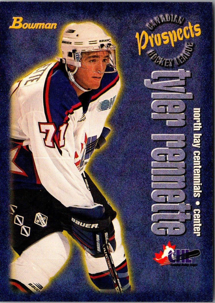 1997 Bowman CHL Tyler Rennette
