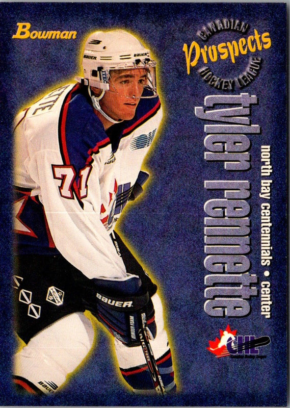 1997 Bowman CHL Tyler Rennette #131