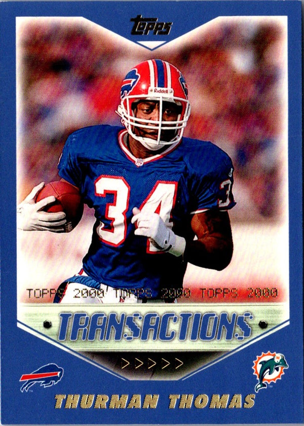 2000 Topps Thurman Thomas #102