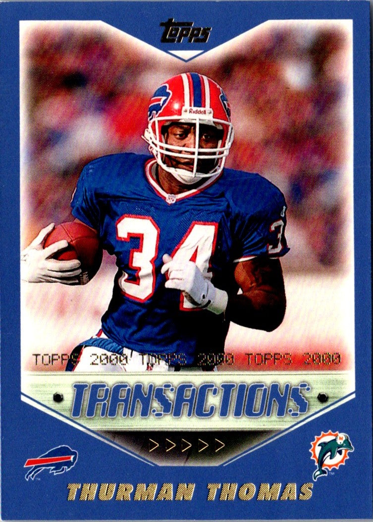 2000 Topps Thurman Thomas