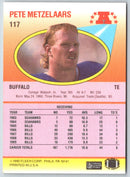 1990 Fleer Pete Metzelaars