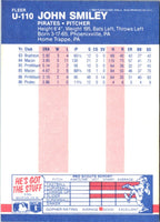 1987 Fleer Update Glossy John Smiley #U-110