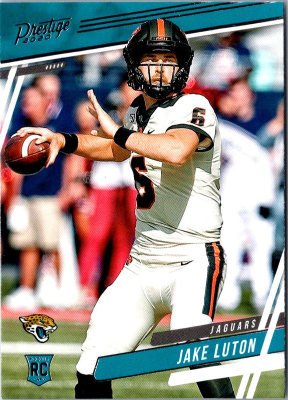 2020 Panini Absolute Jake Luton #144 Rookie